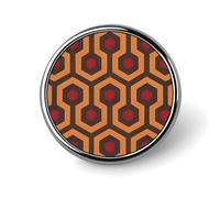 Shining Overlook Badge Holder Exquisite Round Badge with Picture Pin DIY Button Badges Personalized Metal Button Pin Fashion Brooch Crafts Gifts Clothes Decorative Pins