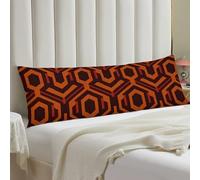 Shining Overlook Body Pillow Cover with Hidden Zipper 20x54 Full Long Pillowcase for Couch Sofa Decor Breathable Bed Shams Boho Oversized Lumbar Pillow Covers for All Seasons