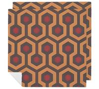 Shining Overlook Cloth Napkin 2 PCS Table Dinner Napkins Washable & Reusable Cloth Napkins Washable Tablecloth for Party, Wedding, Lunch, Dinners, Banquet, Christmas