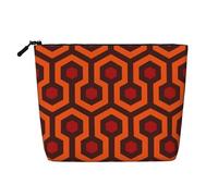 Shining Overlook Fake Hemp Makeup Bag - Versatile Cosmetic Makeup Accessories for Daily Use, On Business Trip and More