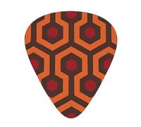 Shining Overlook Fashion Colour Guitar Picks 12 Pack, For Acoustic Guitar Electric Guitar Ukulele