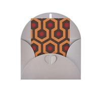 Shining Overlook Greeting Card, 4x6 Inches, Heart-Shaped Envelope Packaging, #Suitable For All Occasions.