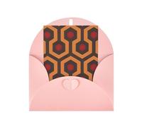 Shining Overlook Greeting Card, 4x6 Inches, Heart-Shaped Envelope Packaging, &Suitable For All Occasions.