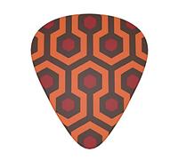 Shining Overlook &Guitar Picks Pack Of 12,Comfortable Feel, Smooth Edges, Abrasion,Suitable For Guitar, Ukulele, Etc.