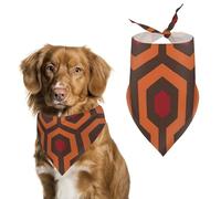 Shining Overlook Pet Scarf,Soft Durable Triangle Dog Bandanas Lightweight Breathable Comfortable Pet Bib for Small Medium Large Breed.