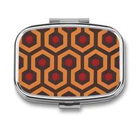 Shining Overlook Pill Box Pill Case Cute Pill Organizer Pill Holder Medicine Pill Organizer Pill Container Daily Pill Organizer Small Pill Box Pill Case for Purse Pocket
