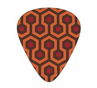 Shining Overlook Print Guitar Pick Comfortable Feel, Clear Sound, Multiple Thicknesses For Varied Tones