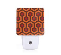 Shining Overlook Print Plug-in Night Light for Bedroom Hallway Dorm Living Room Illumination Home Decor