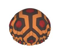 Shining Overlook Print Shower Cap - Reusable, Double Layer, Breathable, Quick-Dry, Perfect for Home, Spa, Hotel, and Travel