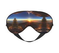 Shining Overlook Print Soft Eye Mask/Sleep Eye Mask/Blackout Eye Mask, Suitable for Travel/Office/Yoga/Nap