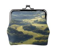 Shining Overlook Print Versatile Coin Purse Exquisite Mini Wallet Cute Change Pouch for Any Occasion