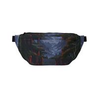 Shining Overlook Printed Fanny Pack Waist Bag for Men Women, Adjustable Bumbags Hip Bum Bag Travel Crossbody Bags Sports Running Hiking Belt Bag