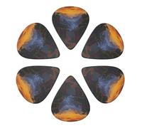 Shining Overlook Printed Guitar Picks -6 Pcs Guitar Picks Plectrum,Guitar Accessories,Electric Guitar Pick, Bass & Ukulele 0.96mm