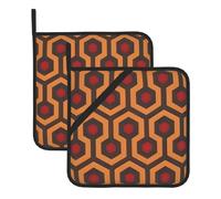 Shining Overlook Printed Heat-Insulating Pot mat, Suitable for Kitchen and Restaurant, Thickened and Durable, Anti-scalding and Heat-Insulating