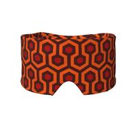 Shining Overlook Printed Slumber Eye Shield, Reversible Sleep Gear, Light Blocking Headwrap, for Travel Comfort