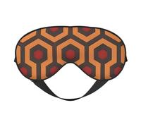 Shining Overlook Prints Double-Sided Eye Mask Adjustable Design Light-Blocking and Breathable Suitable for Rest and Travel.
