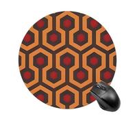 Shining Overlook Round Mouse Pad 7.8 Inch, Portable Gaming Mouse Mat with Non-Slip Rubber Base & Smooth Surface, Waterproof Mousepad for PC, Laptop, Computer, Office, Home