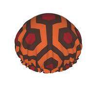 Shining Overlook Shower Cap Shower Caps For Women Double-Layer Waterproof Shower Caps, Reusable.