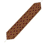 Shining Overlook Table Runner for Dining Table, Short Plush Runners Washable & Durable Tablerunner Modern Home Decor for Wedding, Kitchen, Holiday 178*33cm