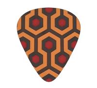 Shining overlook the 12-piece guitar picks include three picks: thin, medium and heavy. suitable for electric, acoustic and bass guitars of all strengths
