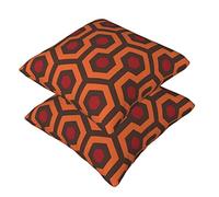 Shining Overlook Throw Pillow Cases 2 Pack Square Pillowcases Super Soft Pillow Protectors With Zipper For Couch Livingroom Sofa Bed Office Car,30x30 Cm