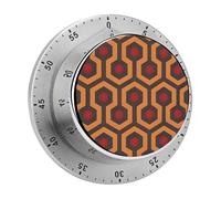 Shining Overlook Timer for Cooking, Kitchen Timer Magnetic No Batteries Required, Mechanical Timer with Loud Alarm, for Fitness Baking Exercise Oven