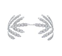 Shining Rhinestones Flower Headband for Bride Luxurious Crystal Hairband Evening Dress Hairband Wedding Bride Hairhoop