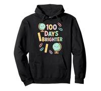 Shining Through 100 Days Cute School Celebration Pullover Hoodie