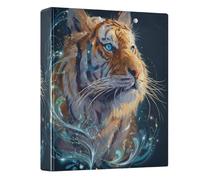 Shining Tiger 3 Ring Binders 1.5 Inch Clear View Three Ring Binders Versatile Binder Fits 200 Sheets 1 Pack