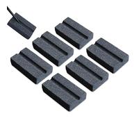 ShiningUU Dart Sharpener 6Pcs Professional Dart V-Sharp Sharpening Stone for Metal Dart Tip | Dart Points Sharpener & Removal | Electronic Darts Scorer Accessories with Polishing Deburring Kit