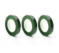 ShiningUU Florist Tape 3 Pcs Flower Tapes | Dark Green Sticky Floral Tape for Bouquets | Floral Supplies | Bouquet Tapes for Bouquet Stem Wrapping and DIY Handcrafts