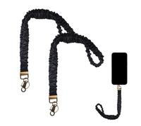 ShiningUU Lanyard 2Pcs Scrunchie Lanyards for ID Cards & Keys | Cute Scrunchy Keychain with Quick-Release Clip | Stretchy Neck Lanyard for Teacher