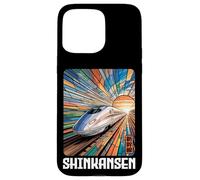 Shinkansen Japan Bullet Train Anime Japanese Kanji Souvenir Case for iPhone 15 Pro Max