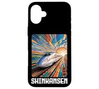 Shinkansen Japan Bullet Train Anime Japanese Kanji Souvenir Case for iPhone 16 Plus