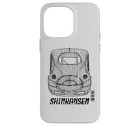 Shinkansen Japan Bullet Train Japanese Kanji Souvenir Design Case for iPhone 14 Pro Max
