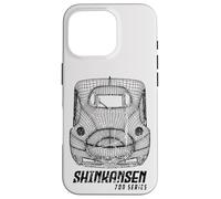 Shinkansen Japan N700 Bullet Train Japanese Souvenir Design Case for iPhone 16 Pro