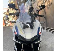 SHINKXMT Motorcycle Double Bubble Windscreen Windshield Replacement for HO&N&DA ADV 150 2019-2023 ADV 160 2023-2024 Wind Deflector Visor Protector Accessories (Clear)