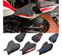 SHINKXMT Motorcycle Front Driver Rear Passenger Seat Pad Cover Replacement for Ya&ma&ha YZF R7 YZF-R7 YZFR7 2021-2023 Seat Pillion Cushion Set (Blue-Rear seat)
