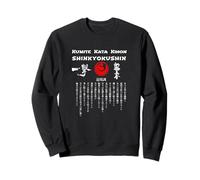 Shinkyokushin karate, kihon, kata, kumite, Kenji Midori Sweatshirt