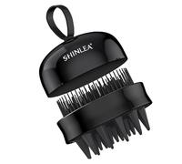 Shampoo Brush - SHINLEA Scalp Massager for Clean, Silicone Double-Side Hair Head Massager Scalp Brush Promote Hair Growth, Reduce Dandruff, Wet & Dry Use 2 in 1 Design