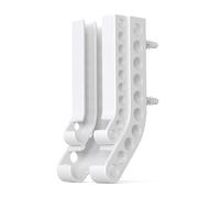 SHINLHUA Battery Wall Holder Stores 10 2A 10 3A Separately Space Saving Vertical Organiser Storage Case Wall Mounted Battery Storage Rack