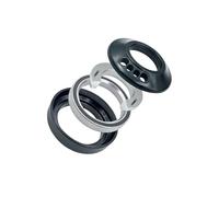 SHINLHUA Bicycles Headsets Adapter, Black, Aluminum Alloy, Type 6