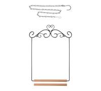 SHINLHUA Bird Watching Station with Metal Frame Design Wood Perch Hummingbirds Swing Stand for Outdoor Backyard Decors Wooden Bird Standing Perch