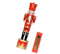 SHINLHUA Classical Nutcrackers Drum Soldier Figurine 36cm with Base, Z3625