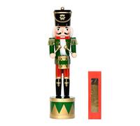 SHINLHUA Classical Nutcrackers Drum Soldier Figurine 36cm with Base, Z3626