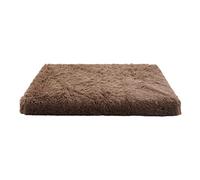 SHINLHUA Dog Bed Plush Square Kennel Cushions for Dog Sponge Removable Washable Pet Pad Pet Mat Supplies Mats for Mats for Floors Large Mattress for Washable for Floors for
