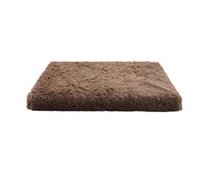 SHINLHUA Dog Bed Plush Square Kennel Cushions for Dog Sponge Removable Washable Pet Pad Pet Mat Supplies Mats for Mats for Floors Large Mattress for Washable for Floors for