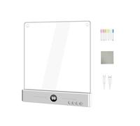 SHINLHUA Erasable Light Drawing Board for Children with USB Powered Lighting and Clean Art Fun Toddler Learning Tablet