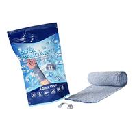 SHINLHUA Multipurpose Cotton Fabric Ice Bandage 10cmX3.2m for Workout