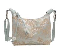 SHINLHUA Nylon Weaving Fabric Small Handbag Chinese Traditional Pattern Zippered Crossbody Shoulder Bag Purse for Women Weaving Fabric Handbag Purse